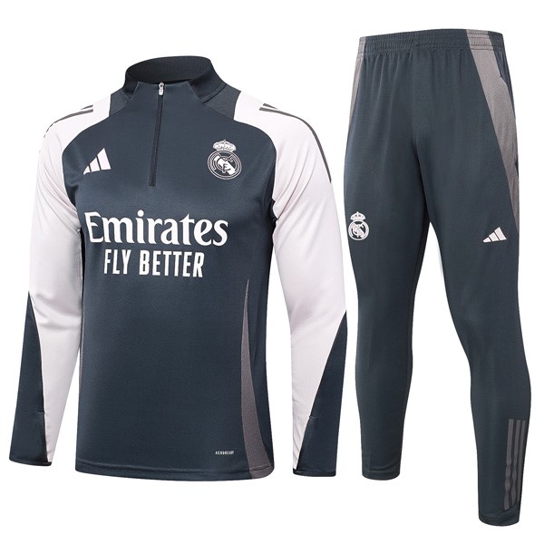 Sudadera De Training Real Madrid 2024/25 Gris